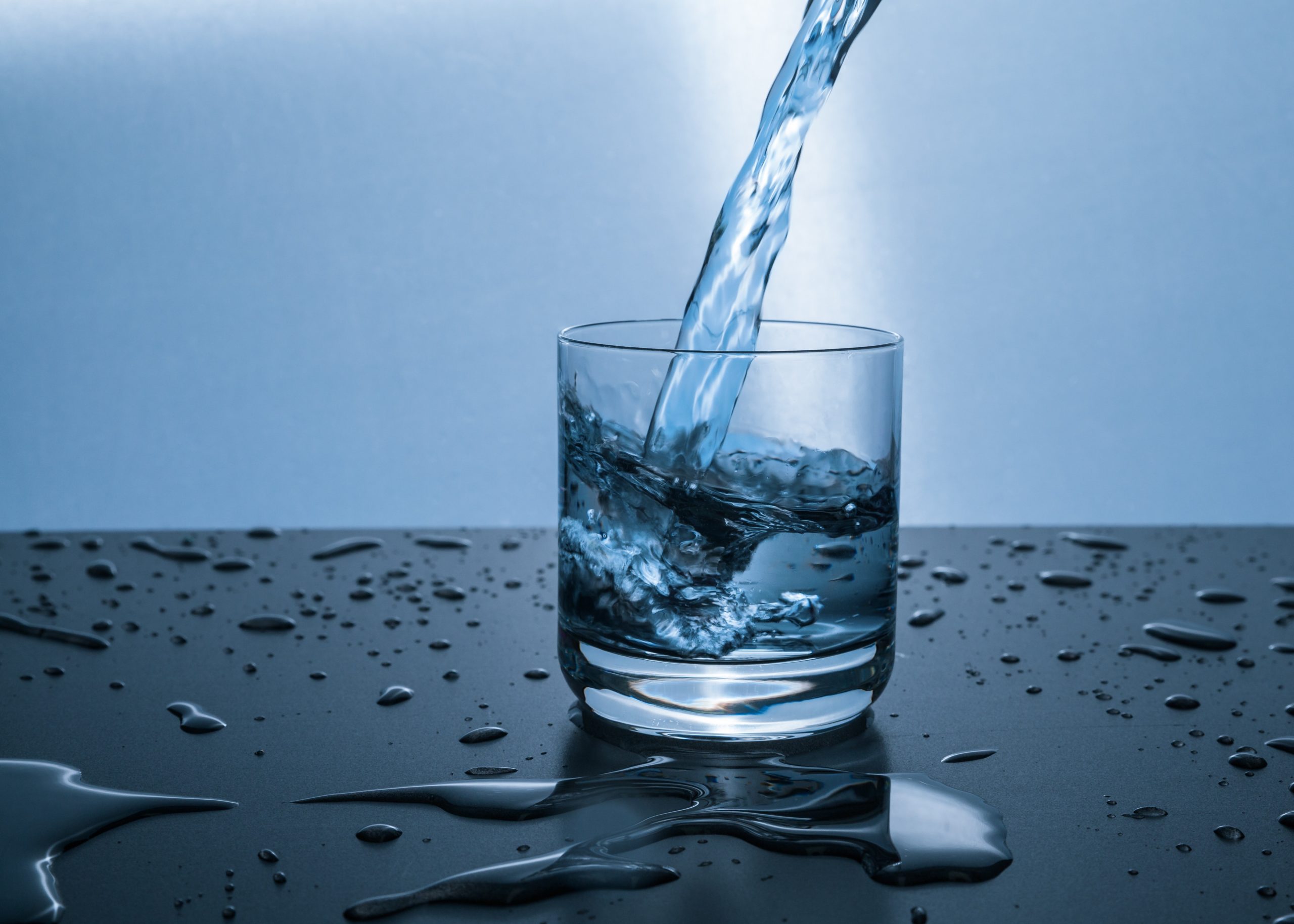 Digitalisiertes Mineralwasser