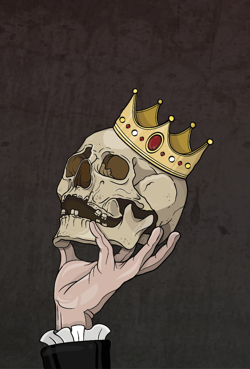 king hamlet drawing